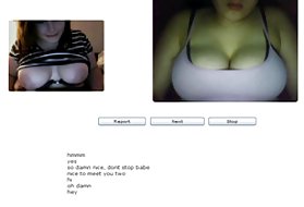 Didžiuliai papai ant chatroulette, lapkričio 22 d. 2010 m. chatroulette didžiulis