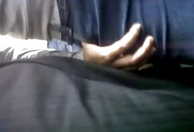 Porno žvaigždė mergina mėgautis dick rub miesto autobusų